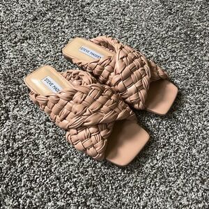 Steve Madden Braided Square Toe Sandal